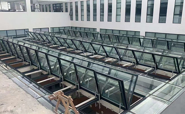 百安科技有限公司近期中宁排烟窗项目案例分享 百安科技有限公司近期中宁排烟窗项目案例分享