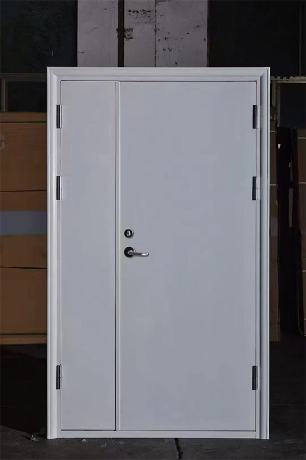 工业园区厂房完成中宁防火门系统建设