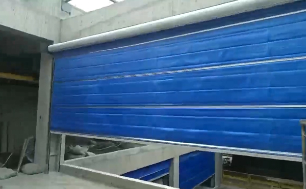 大型物流园区完成中宁防火门整体安装工程