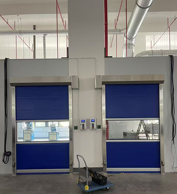 中宁快速中宁卷帘门助力食品加工车间环境升级